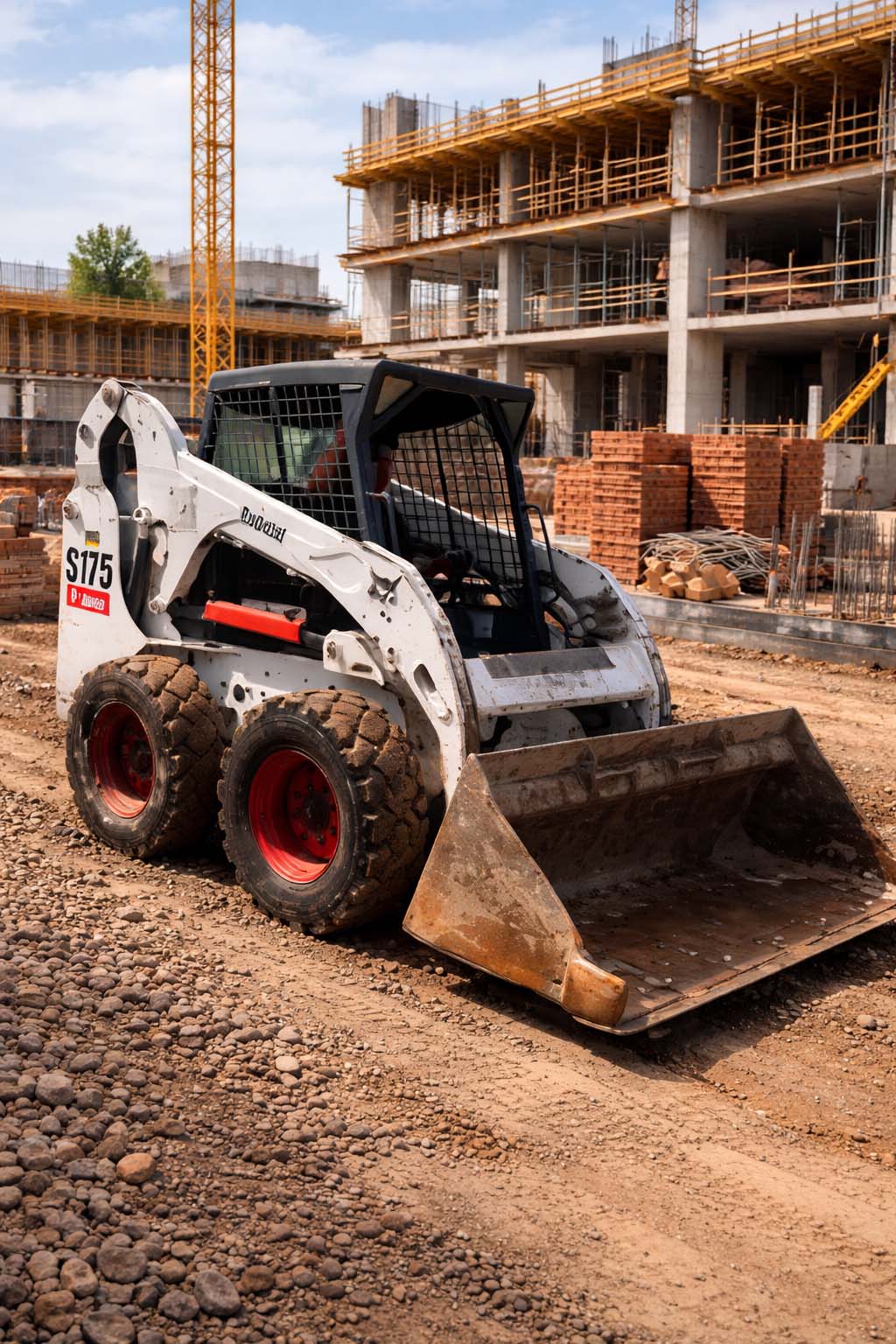 locação de mini carregadeira bobcat