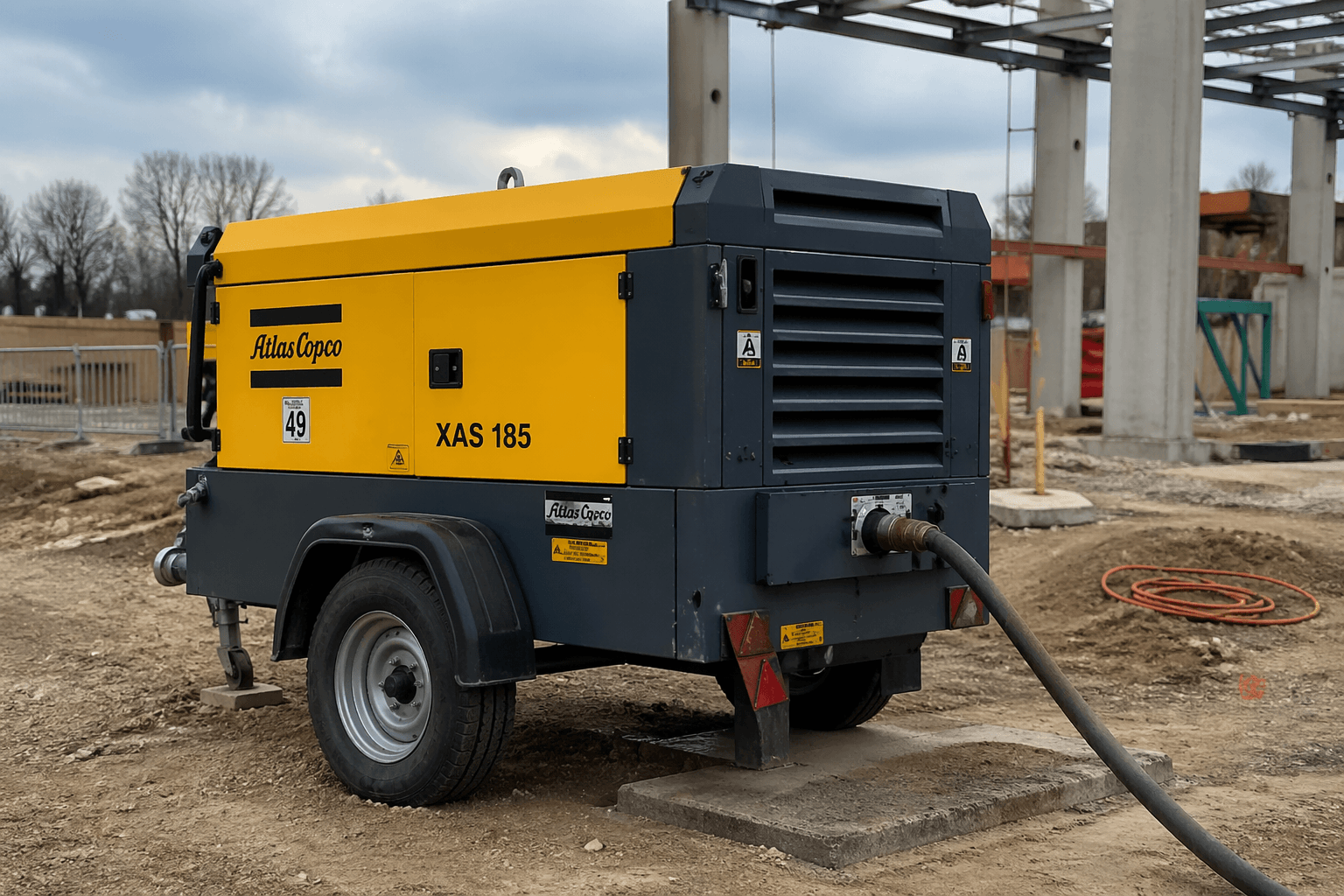 locação de compressor de ar a diesel em são paulo